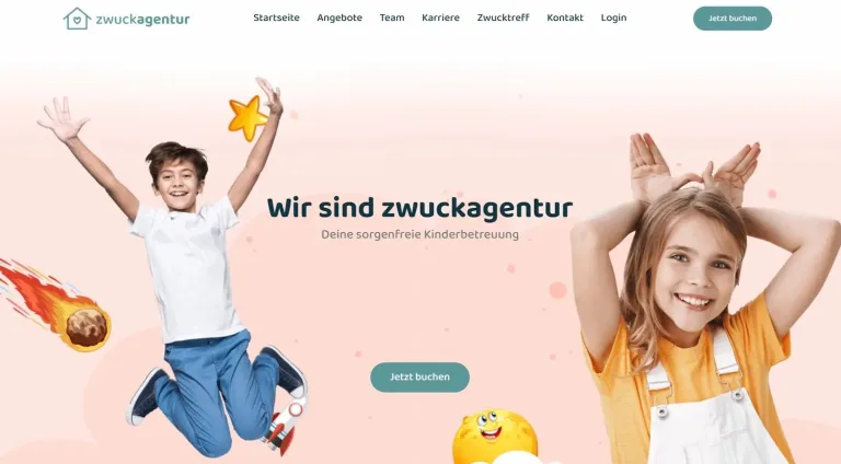 zwuckagentur – Deine sorgenfreie Kinderbetreuung